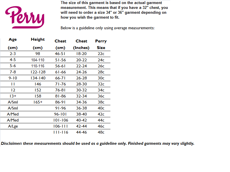 Sizing Guide